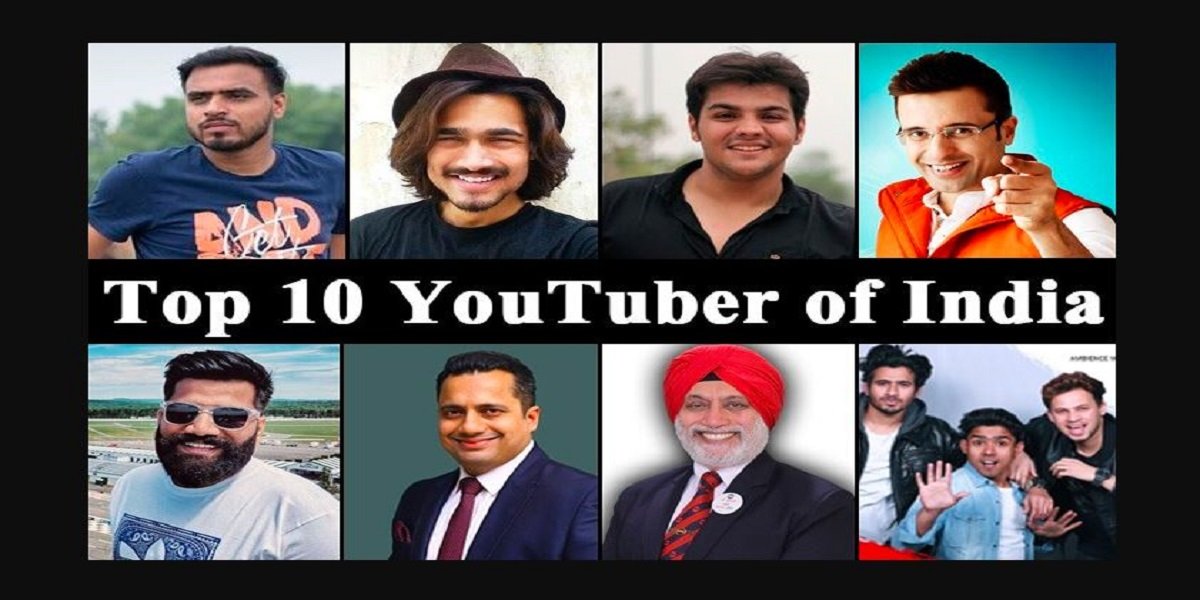 Top 10 YouTubers in India in 2024